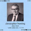Christopher Bunting Plays Cello Suites