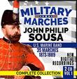 Military Marches - Complete Collection Vol. 1 - John Philip Sousa - 2 CD  - 35 Marches 1873-1889 - U.S. Marine Band - New Digital Recordings