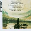 Johannes Brahms: Music for Clarinet