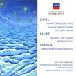 Ravel, Fauré, Franck: Music for Piano & Orchestra [Australia]