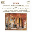 Verdi: Overtures, Preludes, Ballet Music