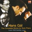 Gal: Complete Works For Solo Piano