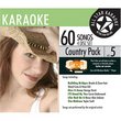 ASK-6019 Country Karaoke 60 Song Pack Vol. 5; Toby Keith, Faith Hill & Josh Turner