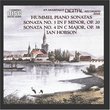Hummel: Piano Sonatas, Vol. 3 - Sonata No. 3 in F Minor, Op. 20 / Sonata No. 4 in C Major, Op. 38 - Ian Hobson