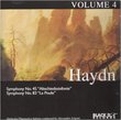 Haydn: Symphonies (Nos. 45 & 83 - Volume 4)
