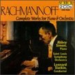 Rachmaninoff: Complete Works for Piano & Orchestra