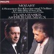 Mozart: 4 Sonaten für Klavier und Violine [Australia]