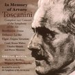 In Memory of Arturo Toscanini: 1957 Carnegie Hall Concert