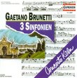 Gaetano Brunetti: 3 Sinfonien