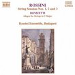 Allegro for Strings / String Sonatas 1-3