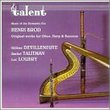 Original Works for Harp Oboe & Bassoon