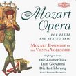 Mozart (arr. Went): Opera for Flute & String Trio
