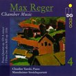 Max Reger: Chamber Music Vol. 4 - Piano Quartet Op. 133 / Three Duos (Canons & Fugues) for 2 Violins Op. 131b - Mannheim String Quartet / Claudius Tanski, Piano