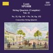 Louis Spohr: String Quartets (Complete), Vol. 11