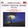 Schifrin/Schuller/Shapiro: Piano Trios