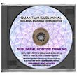 BMV Quantum Subliminal CD Positive Thinking (Ultrasonic Peak Mental Health Series)