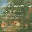 Amédée Rasetti: Trios, Op. 13