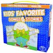 Kids Favorite Songs & Stories 4 Book/2 Music CD Handlebox Set