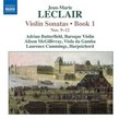 Leclair: Violin Sonatas, Book 1: Nos. 9-12
