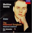 Eisler: The Hollywood Songbook