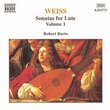 Weiss: Sonatas for Lute, Volume 1