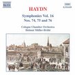 Haydn: Symphonies Nos. 74-76