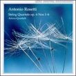 Antonio Rosetti: String Quartets, Op. 6, Nos. 1-6