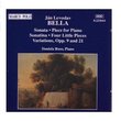 BELLA: Sonata / Sonatina / 4 Little Pieces