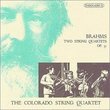 Brahms: Two String Quartets, Op. 51