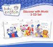 Baby Einstein - Discover with Music (3 CD Set) 56 Songs - Includes Baby Mozart, Playtime Music Box-A Concert for Little Ears, Playdate Fun-A Concert for Little Ears