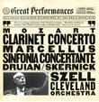 Mozart: Clarinet Concerto, K.622 / Sinfonia Concertante for Violin, Viola, & Orchestra, K.364 / Szell / Cleveland Orchestra / Robert Marcellus (CBS Great Performances)