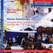 Nikolai Myaskovsky: Complete String Quartets, Vol. 3 - Nos. 7 & 8