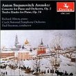 Arensky: Concerto for Piano & Orchestra Op 2