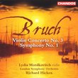 Bruch: Symphony No 1; Violin Concerto No 3 / London SO