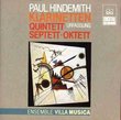 Paul Hindemith: Clarinet Quintet (First Version) / Septet / Octet - Ensemble Villa Musica