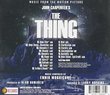 JOHN CARPENTER'S THE THING - Music from the Motion Picture by Ennio Morricone