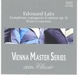 Edouard Lalo: Symphony Espagnole D minor Op. 21/Piano Concerto