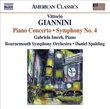 Giannini: Piano Concerto; Symphony No. 4