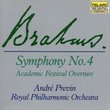 Brahms: Symphony No. 4, Academic Festival Overture