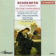 Paul Hindemith: Concerto for Cello & Orchestra (1940) / Theme & Four Variations "The Four Temperaments" (1940)