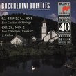 Boccherini Quintets (G. 449 & G. 451 for Guitar & Strings, Op. 28, No. 2 for Two Violins, Viola & Two Cellos)