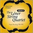 The Lener String Quartet Vol.4: Mozart Recordings, 1924-1933