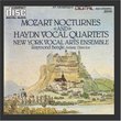 Mozart Nocturnes and Haydn Vocal Quartets