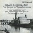 J.S.Bach: Four Concerti for Various Instruments