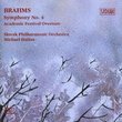 Brahms: Symphony in Em No4, Op98; Academic Festival Overture in Cm Op80