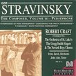 Perséphone (Igor Stravinsky - The Composer, Volume III)