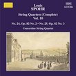 Spohr: String Quartets, Vol. 10