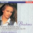 Hélène Grimaud ~ Brahms - Pieces Op118