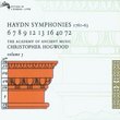 Joseph Haydn: Symphonies, Volume 3 (c. 1761-63) - The Academy of Ancient Music / Christopher Hogwood