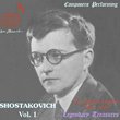 Composers Performing: Shostakovich, Vol. 1